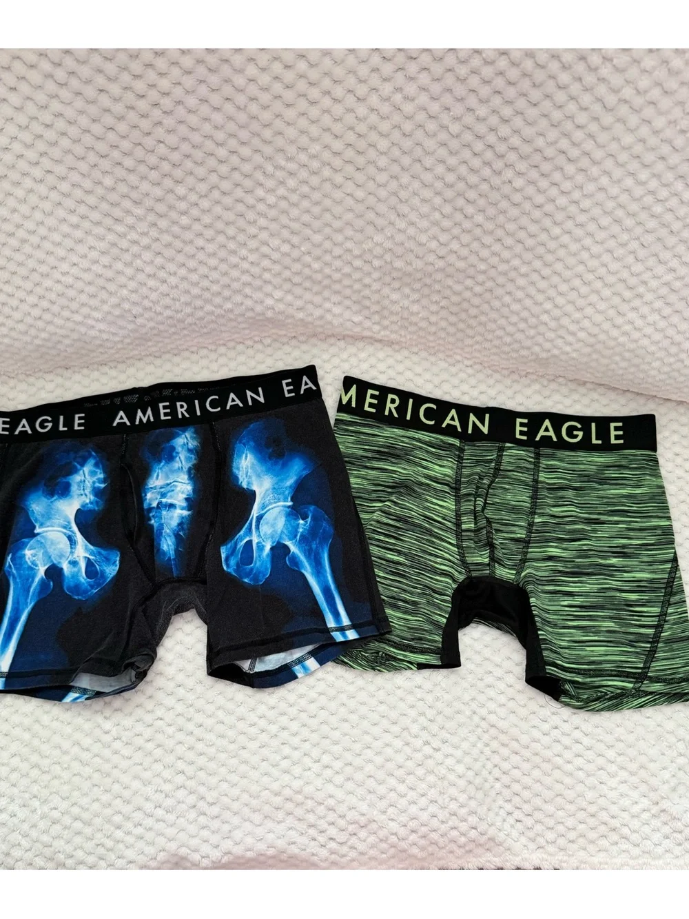 American Eagle Outfitters Men's Boxer Briefs - Black, Blue, Gray, Green, Teal
